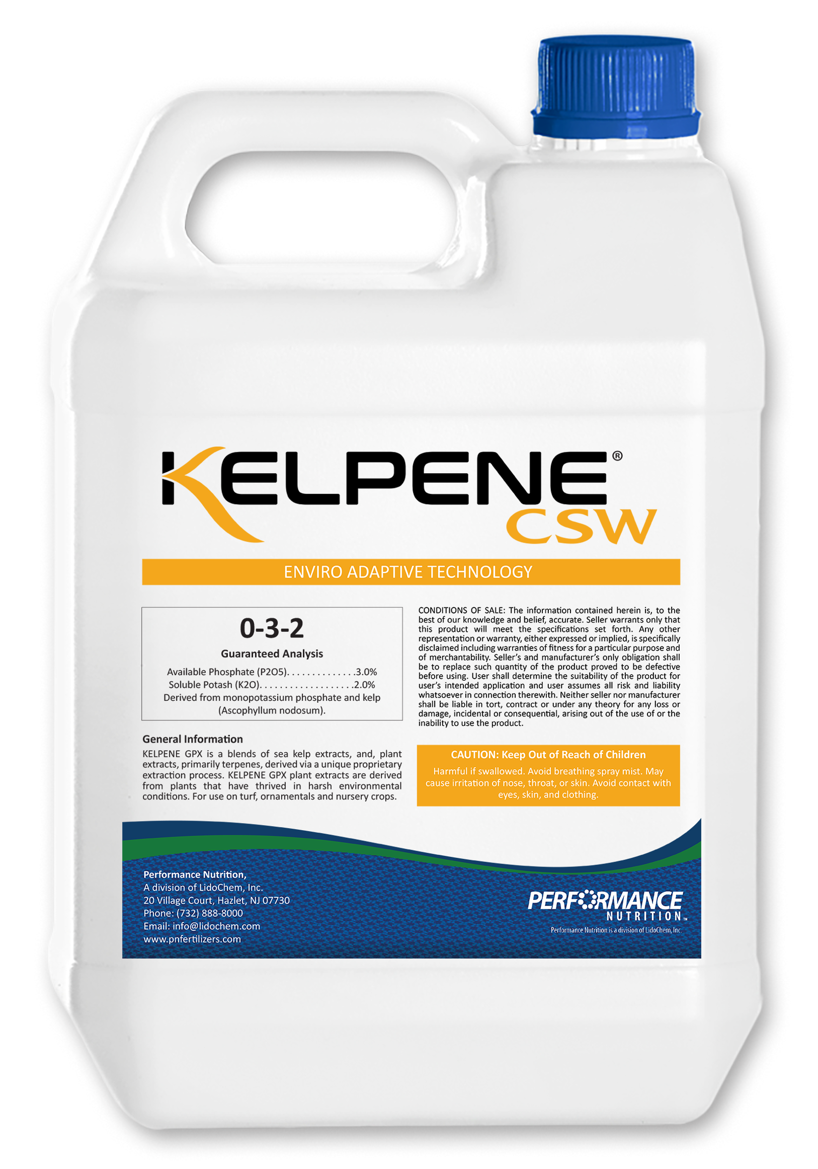 Kelpene CSW Jug Liquid Fertilizer