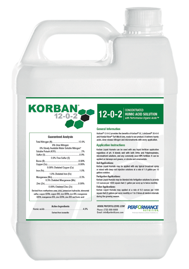 Korban 0-0-13 Humic Acid Solution, Korban 0-0-13