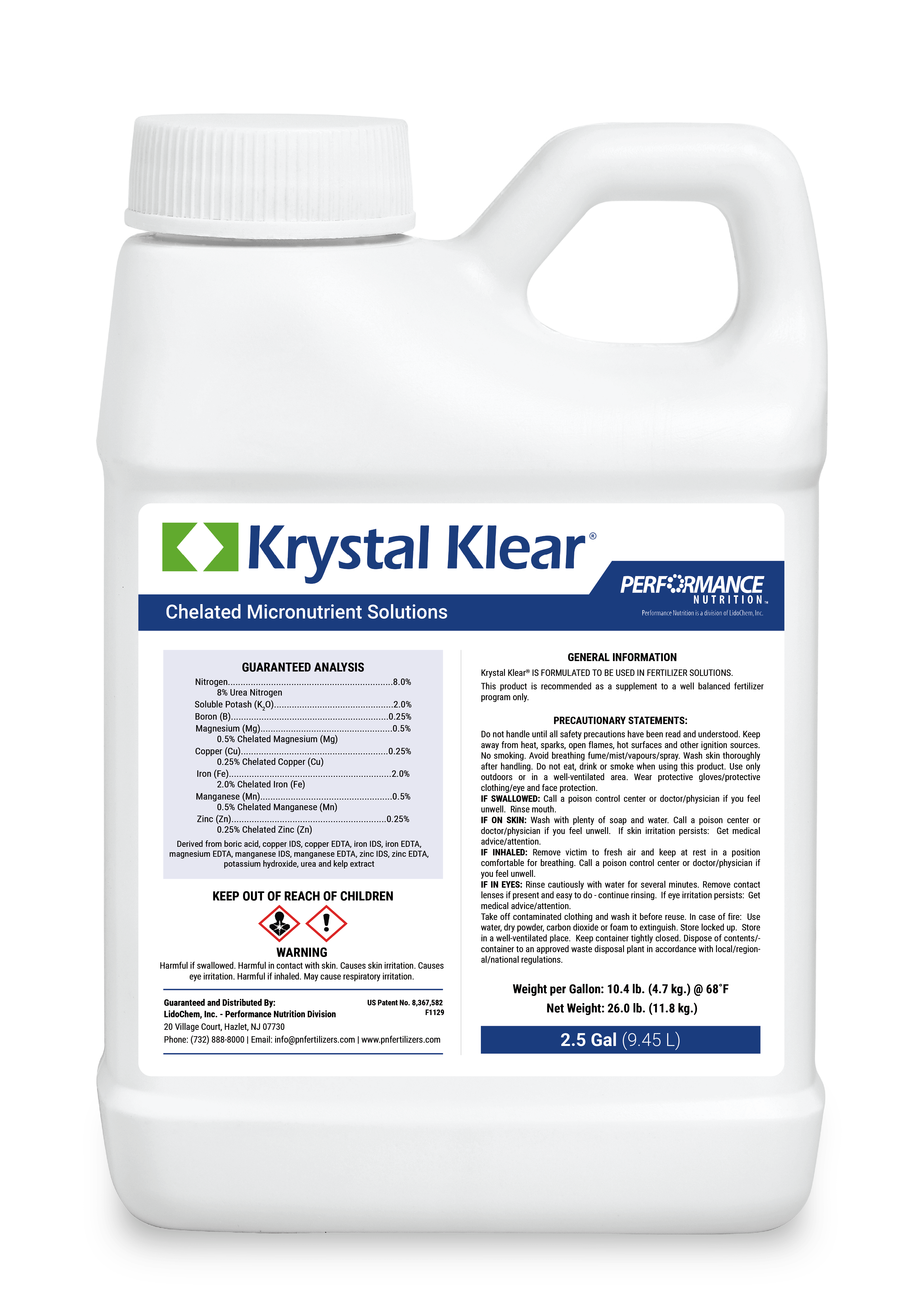 , Krystal Klear Increases Nutrient Uptake in Plants