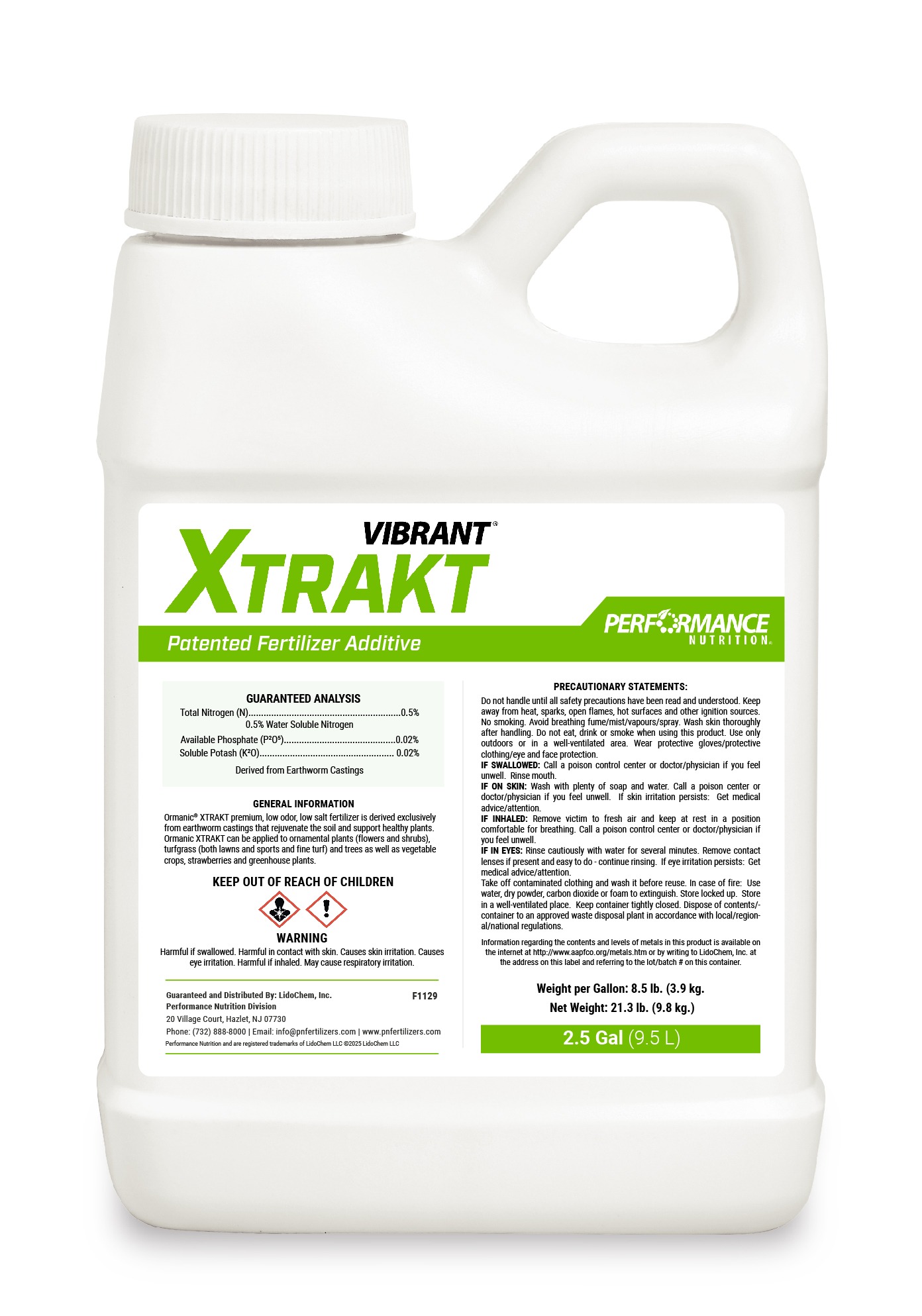 Vibrant Foliar Fertilizer Solution, Vibrant
